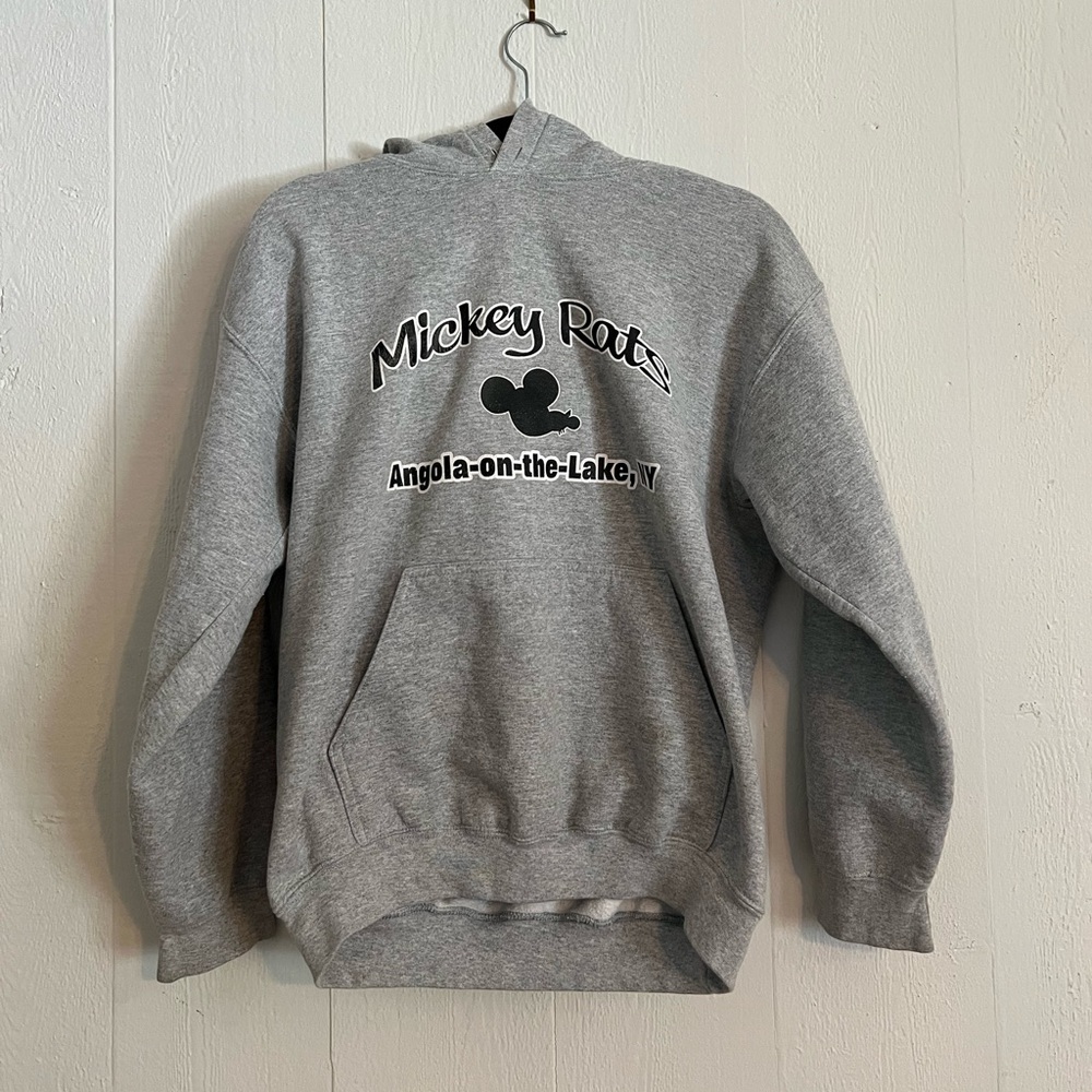 Mickey Rats sweatshirt in heather grey